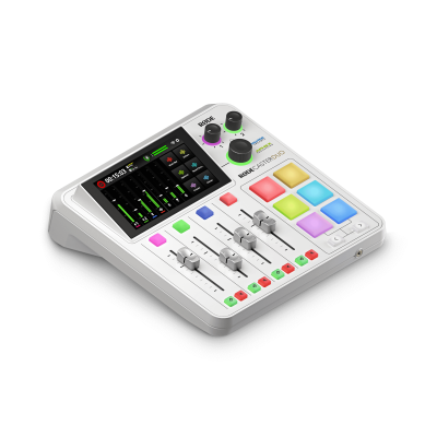 RODE - RODECaster Duo Integrated Audio Production Studio - White