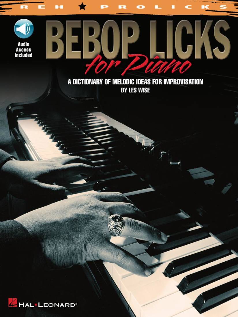 Bebop Licks for Piano - Wise - Piano - Book/Audio Online