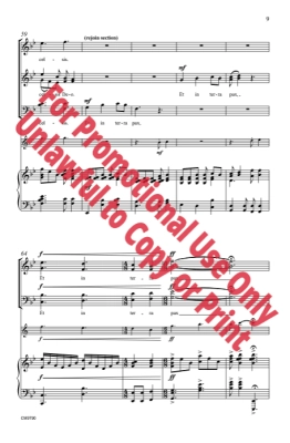 Gloria - Patterson - SATB