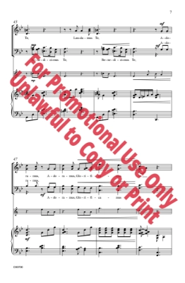 Gloria - Patterson - SATB