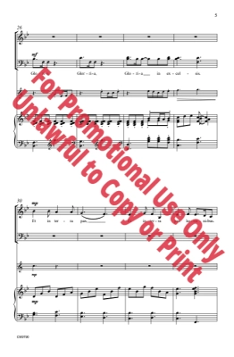 Gloria - Patterson - SATB