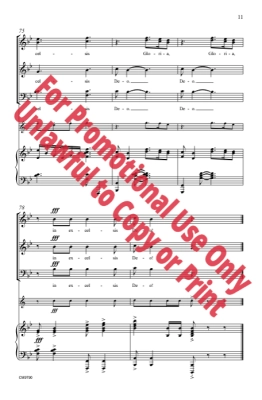 Gloria - Patterson - SATB