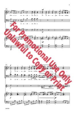 Gloria - Patterson - SATB