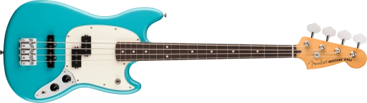 Player II Mustang Bass PJ, Rosewood Fingerboard - Aquatone Blue