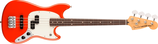 Fender - Player II Mustang Bass PJ, Rosewood Fingerboard - Coral Red