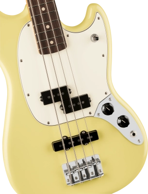 Player II Mustang Bass PJ, Rosewood Fingerboard - Hialeah Yellow