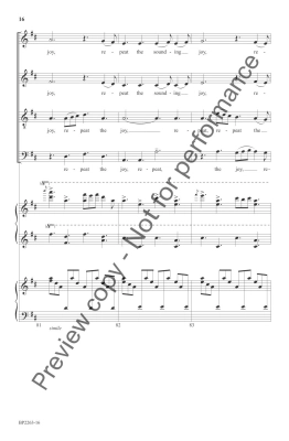 Joy to the World - Forrest - SATB