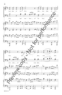 Joy to the World - Forrest - SATB