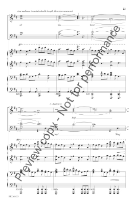 Joy to the World - Forrest - SATB