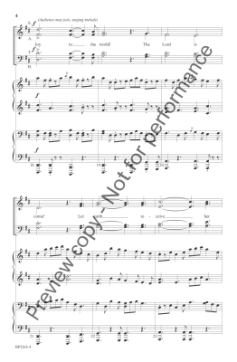 Joy to the World - Forrest - SATB