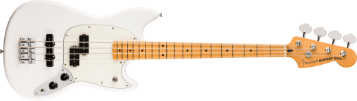 Fender - Player II Mustang Bass PJ, Maple Fingerboard - Polar White