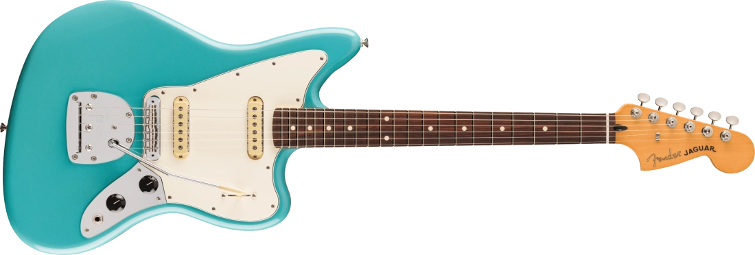 Player II Jaguar, Rosewood Fingerboard - Aquatone Blue