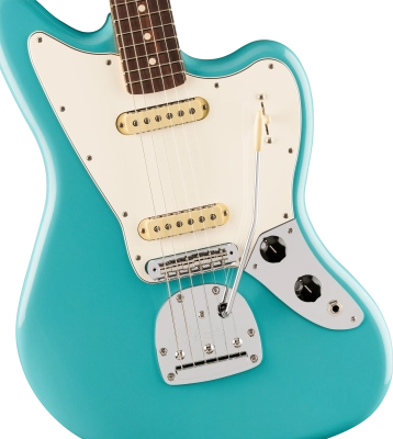 Player II Jaguar, Rosewood Fingerboard - Aquatone Blue