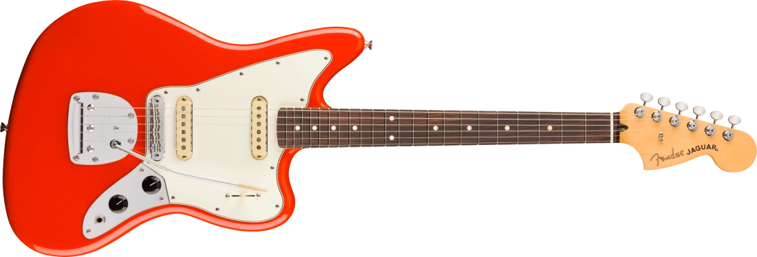 Player II Jaguar, Rosewood Fingerboard - Coral Red