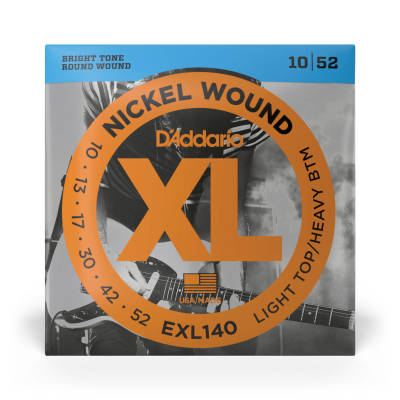 EXL140 - Nickel Wound L-TOP H-BTM 10-52