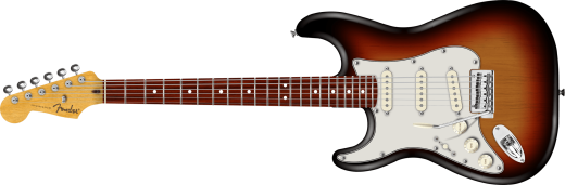 Player II Stratocaster, Rosewood Fingerboard, Left-Handed - 3-Color Sunburst