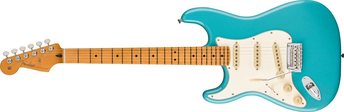 Player II Stratocaster, Maple Fingerboard, Left-Handed - Aquatone Blue