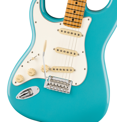 Player II Stratocaster, Maple Fingerboard, Left-Handed - Aquatone Blue