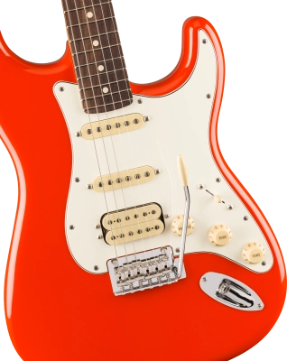 Player II Stratocaster HSS, Rosewood Fingerboard - Coral Red