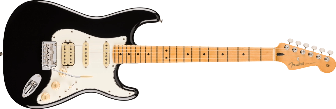 Player II Stratocaster HSS, Maple Fingerboard - Black