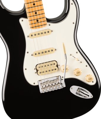 Player II Stratocaster HSS, Maple Fingerboard - Black