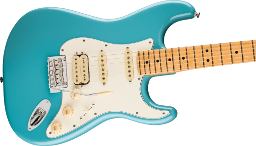 Player II Stratocaster HSS, Maple Fingerboard - Aquatone Blue