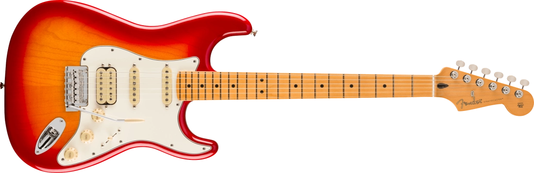 Player II Stratocaster HSS, Maple Fingerboard - Aged Cherry Burst