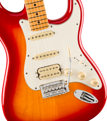 Player II Stratocaster HSS, Maple Fingerboard - Aged Cherry Burst