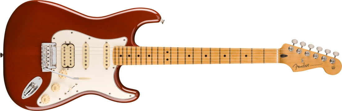 Player II Stratocaster HSS, Maple Fingerboard - Transparent Mocha Burst