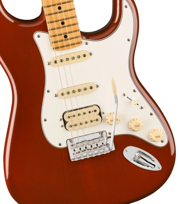 Player II Stratocaster HSS, Maple Fingerboard - Transparent Mocha Burst