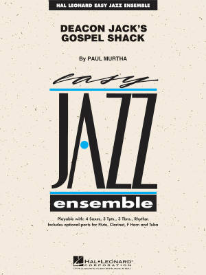 Hal Leonard - Deacon Jacks Gospel Shack - Murtha - Jazz Ensemble - Gr. 2