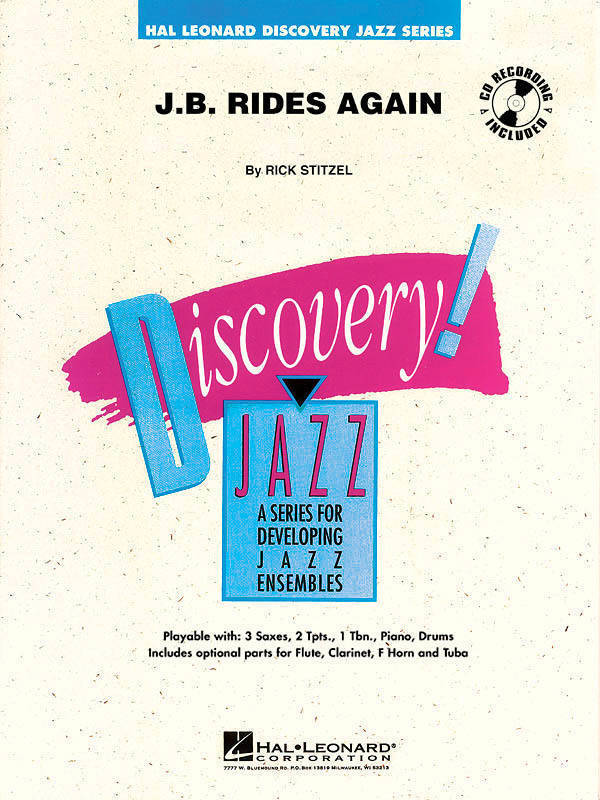 J.B. Rides Again - Stitzel - Jazz Ensemble - Gr. 1