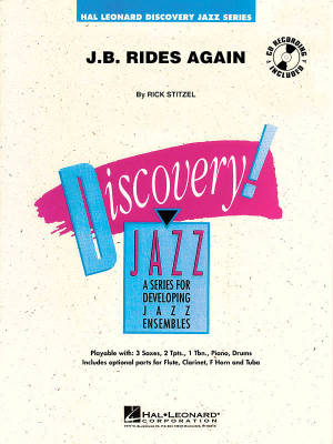 Hal Leonard - J.B. Rides Again - Stitzel - Jazz Ensemble - Gr. 1