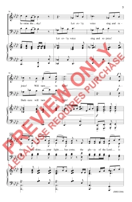 Rejoice! Your Light Has Come - McDonald - SATB