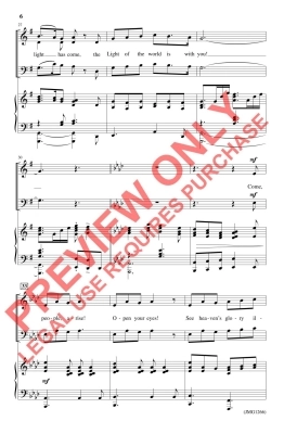 Rejoice! Your Light Has Come - McDonald - SATB