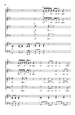 This Little Light of Mine - Spiritual/Gibson - SATB