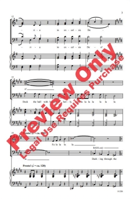 A Festive Christmas Trilogy - Traditional/Hayes - SATB