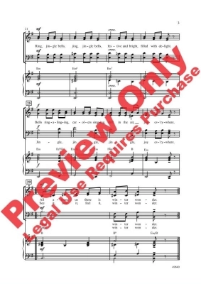 Winter Bells - Leontovych/Billingsley - SATB