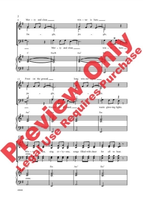 Winter Bells - Leontovych/Billingsley - SATB