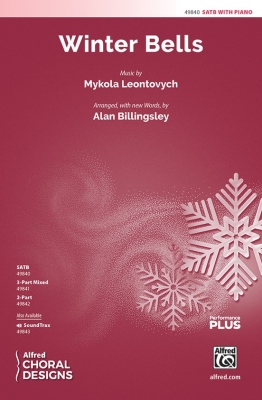 Alfred Publishing - Winter Bells - Leontovych/Billingsley - SATB