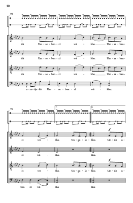 Inkosi Namandla - Traditional/Barrett - SATB divisi