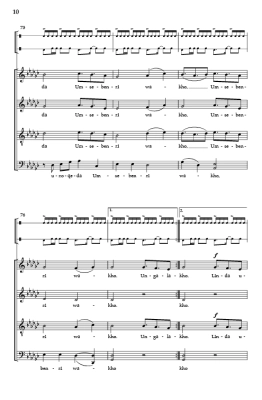 Inkosi Namandla - Traditional/Barrett - SATB divisi