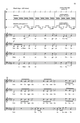 Inkosi Namandla - Traditional/Barrett - SATB divisi