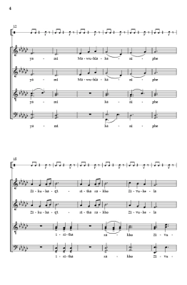 Inkosi Namandla - Traditional/Barrett - SATB divisi