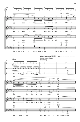 Inkosi Namandla - Traditional/Barrett - SATB divisi