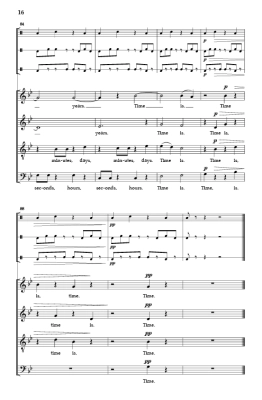 Time Is - van Dyke/Burrows - SATB