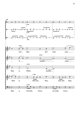 Time Is - van Dyke/Burrows - SATB