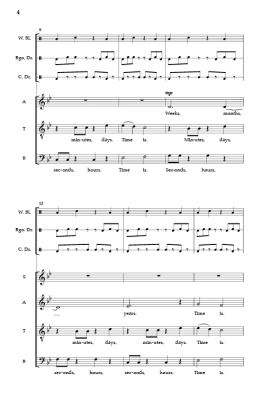 Time Is - van Dyke/Burrows - SATB