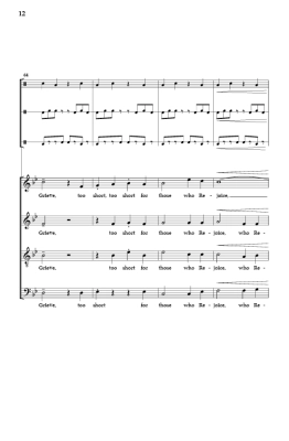 Time Is - van Dyke/Burrows - SATB