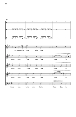 Time Is - van Dyke/Burrows - SATB